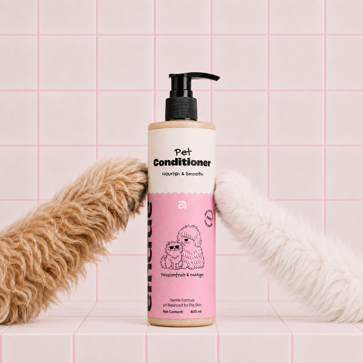 ANIPURA Pet Conditioner Passionfruit & Mango, 400 ml
