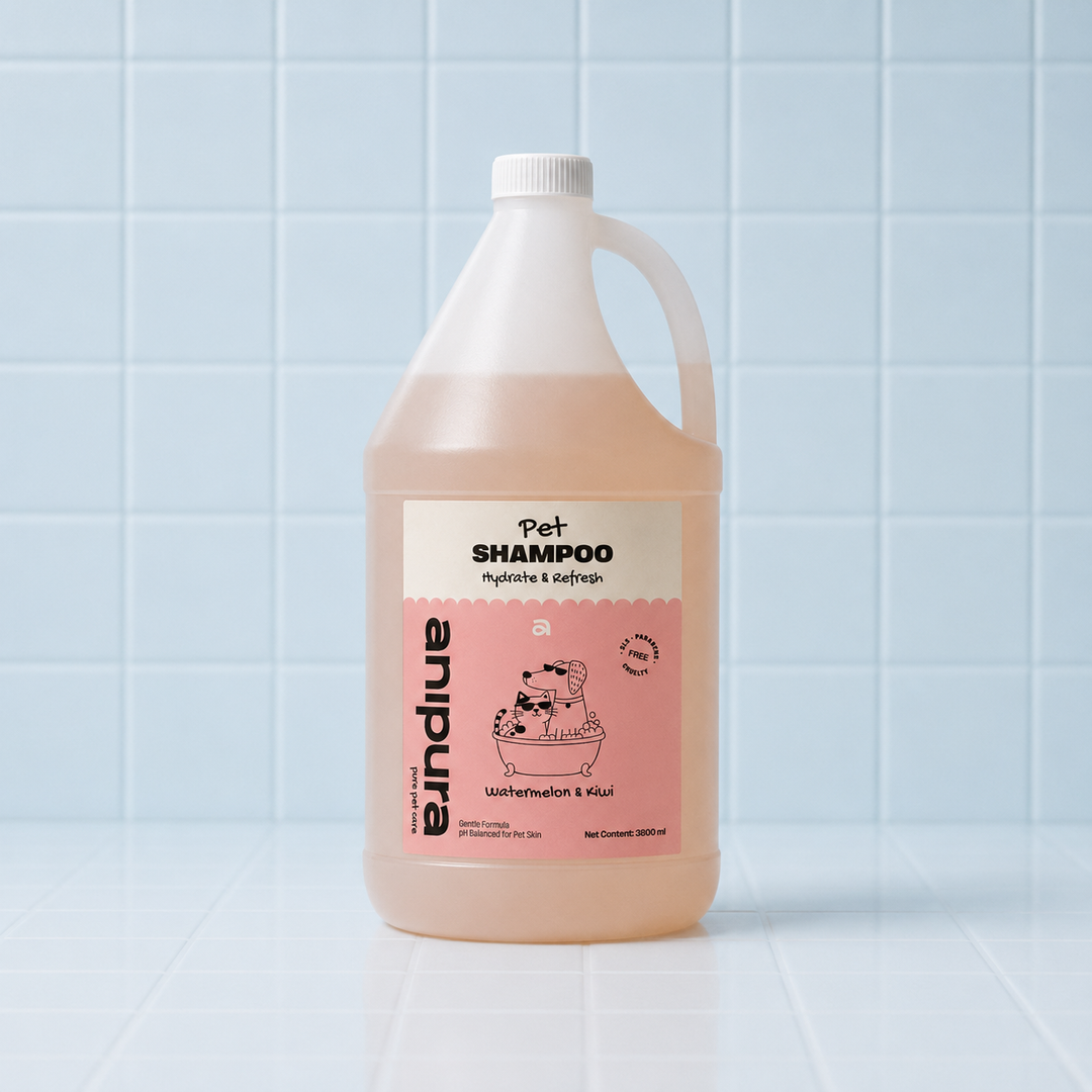 ANIPURA Professional Pet Shampoo Watermelon & Kiwi, 3800 ml