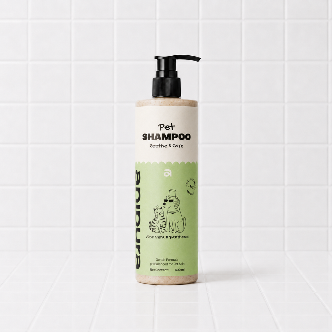ANIPURA Pet Shampoo Aloe Vera & Panthenol, 400 ml