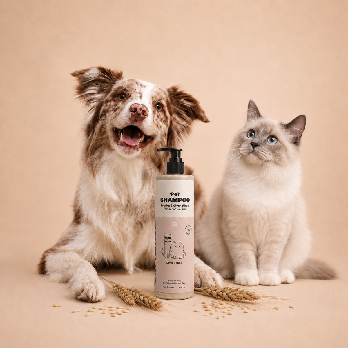 ANIPURA Pet Shampoo Oats & Rice lifestyle image