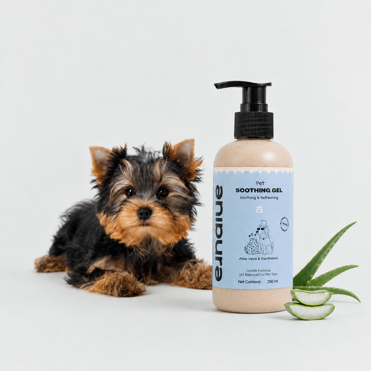 ANIPURA Pet Soothing Gel Aloe Vera & Panthenol, 250 ml